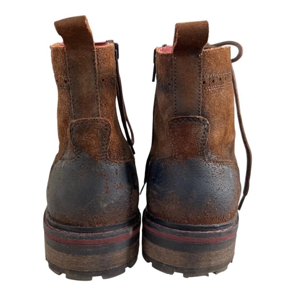 Fluchos Boots Men Sz 8 EU 41 Brown Distressed Leather Hipster Spain - Picture 7 of 11